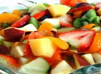 diet karbohidrat menu salad buah